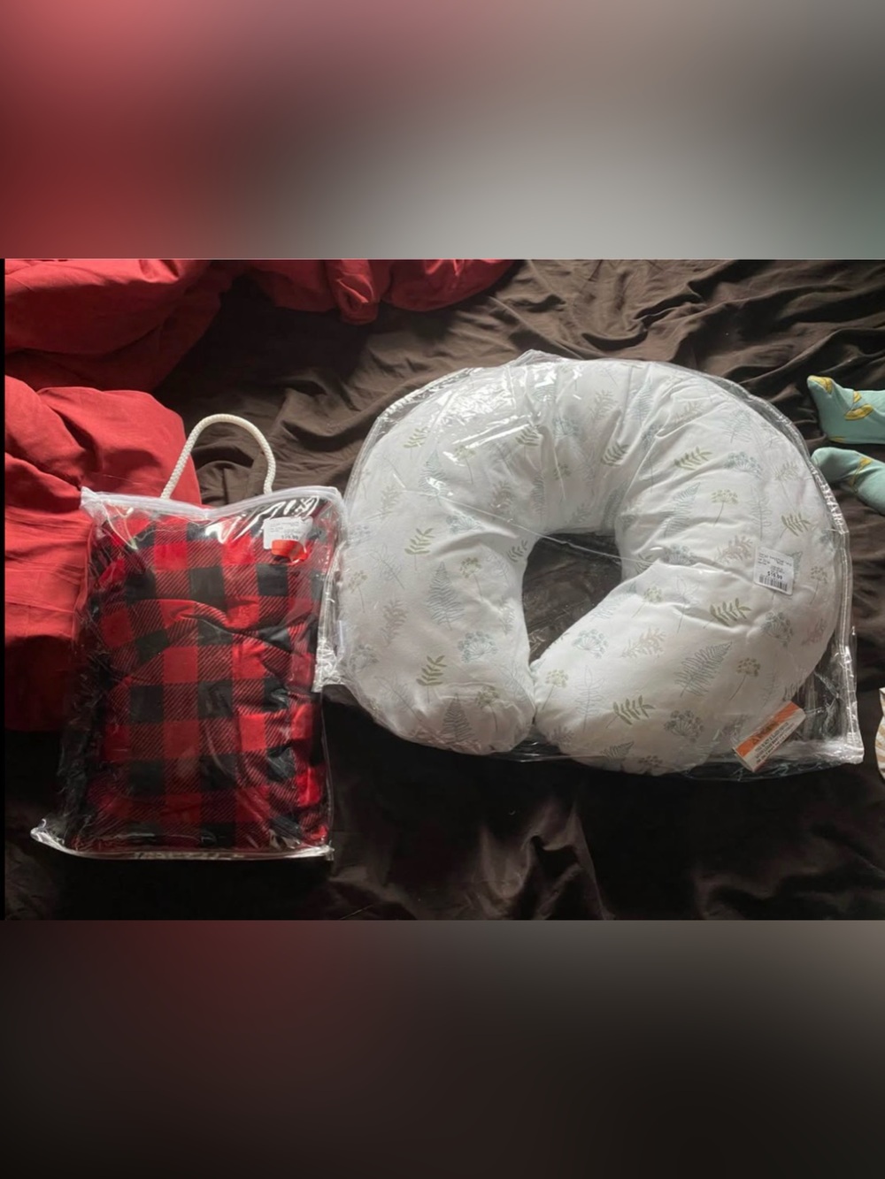 Nursing / Support Pillow and winter car seat cover